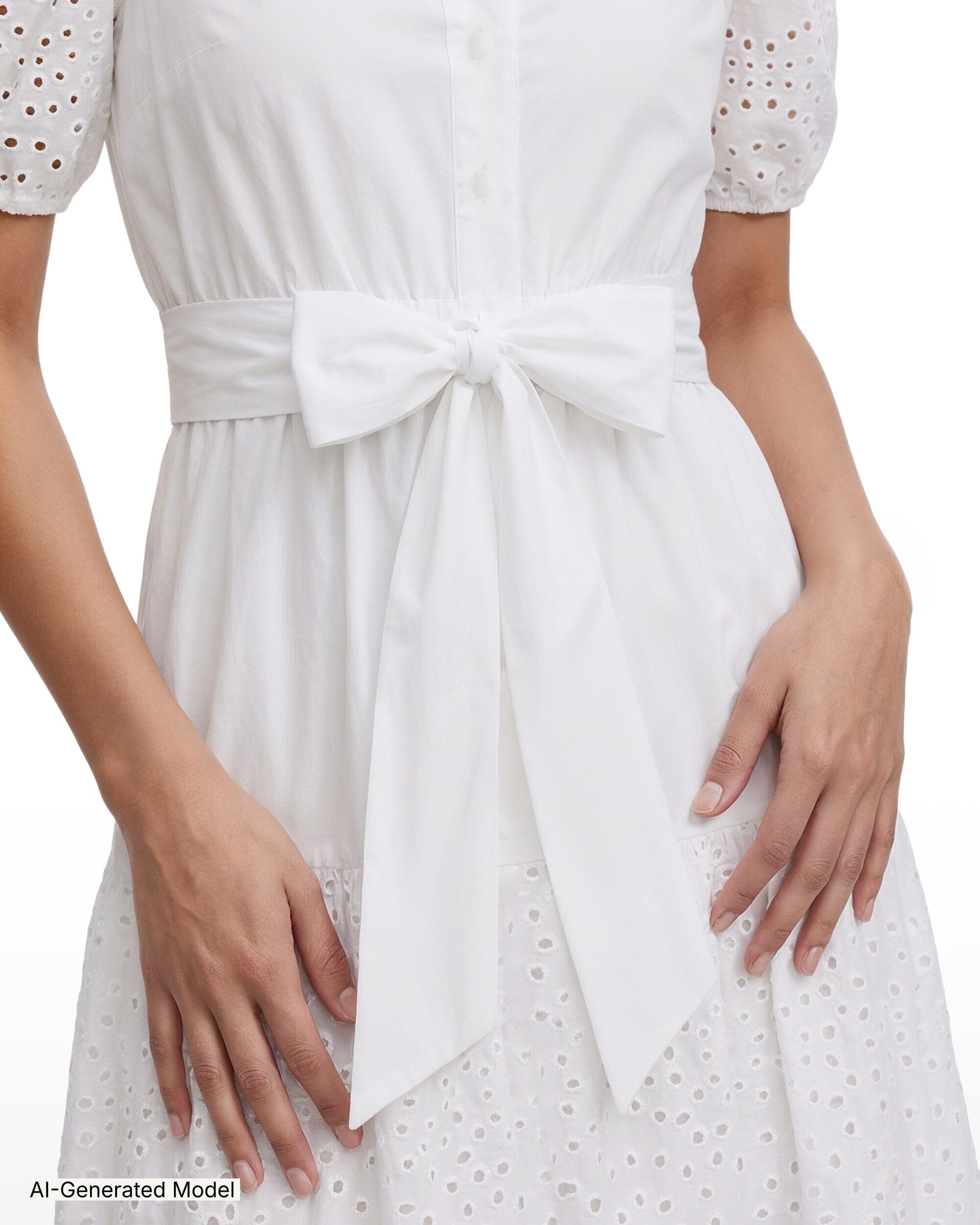 overlay puff sleeve tiered shirt dress crisp white 1782417997825.jpg overlay puff sleeve tiered shirt dress crisp white 1782417997825.jpg